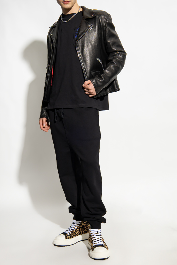 24SS new/LOEWE ロゴジャカードワイドレッグパンツ Pants Black LOEWE Logo Track Pants | Harrods US